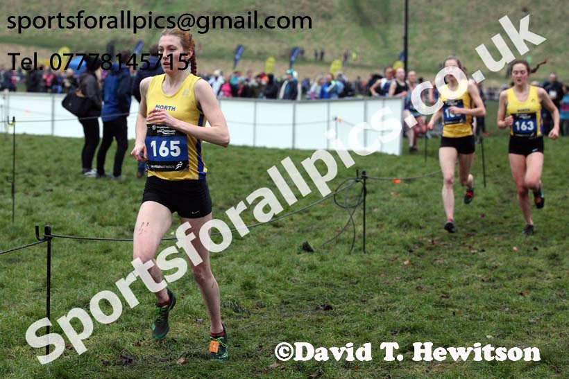 Inter District senior women and juniors, 2018 Simplyhealth Great Edinburgh International XCountry. Photo: David T. Hewitson/Sports for All Pics